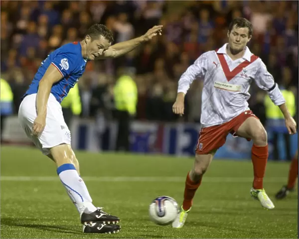 Rangers Jon Daly Doubles Up: 6-0 Thrashing of Airdrieonians in Scottish League One at Excelsior Stadium