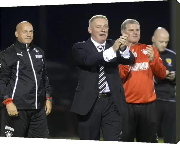 Ally McCoist's Unwavering Focus: Rangers 6-0 Crushing of Airdrieonians