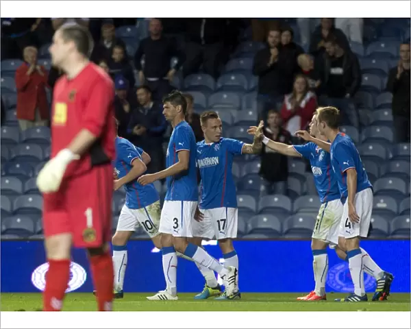 Rangers Football Club: Barrie McKay's Brace - 2-0 Victory Over Berwick Rangers in Ramsden's Cup Round Two at Ibrox Stadium