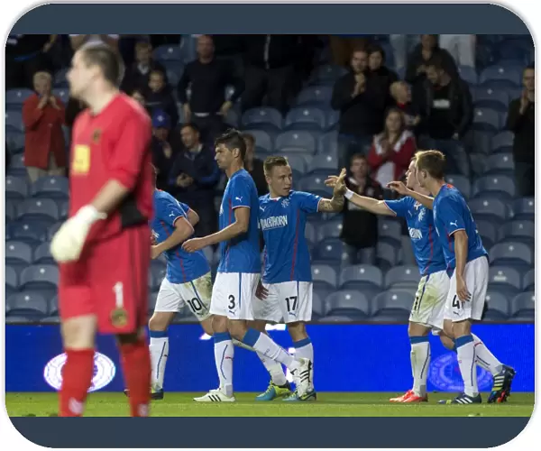Rangers Football Club: Barrie McKay's Brace - 2-0 Victory Over Berwick Rangers in Ramsden's Cup Round Two at Ibrox Stadium