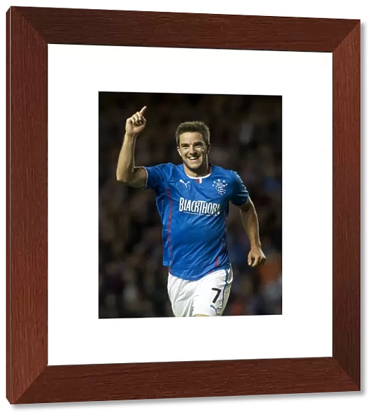 Andy Little's Double Strike: Rangers Advance in Ramsden Cup with 2-0 Victory over Berwick Rangers (Ibrox Stadium)