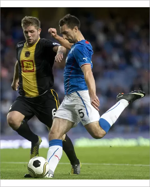 Rangers Lee Wallace Stands Firm Against Neil Janczyk: 2-0 Ramsden Cup Victory at Ibrox