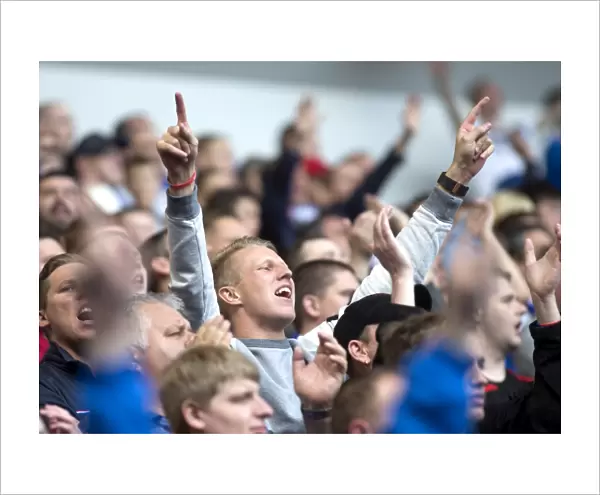 Rangers Glory: A Fan's Euphoric View of the 5-1 Victory Over Arbroath at Ibrox Stadium