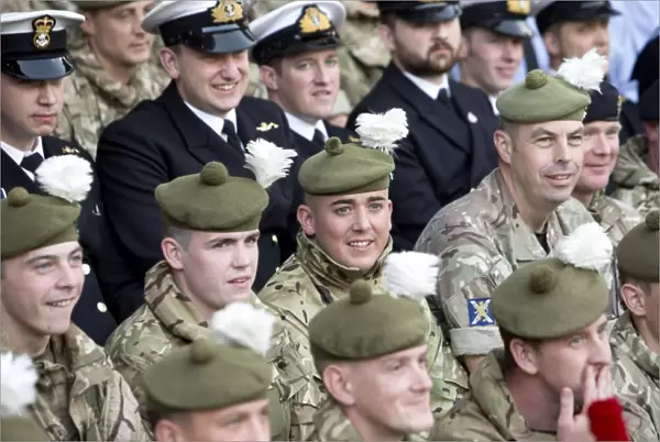 Saluting the Brave: Rangers 8-0 Victory in SPFL League 1 - A Tribute to the Armed Forces