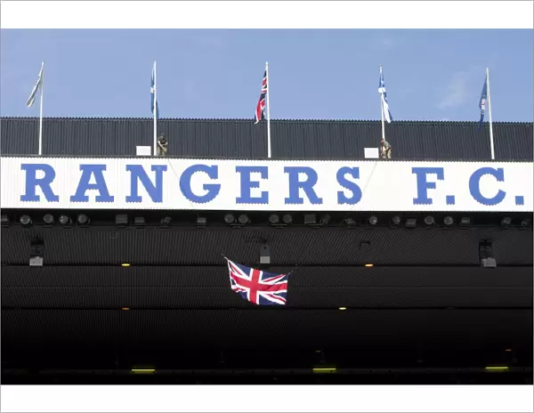 Rangers Football Club: Armed Forces Tribute - 8-0 Win over Stenhousemuir at Ibrox Stadium