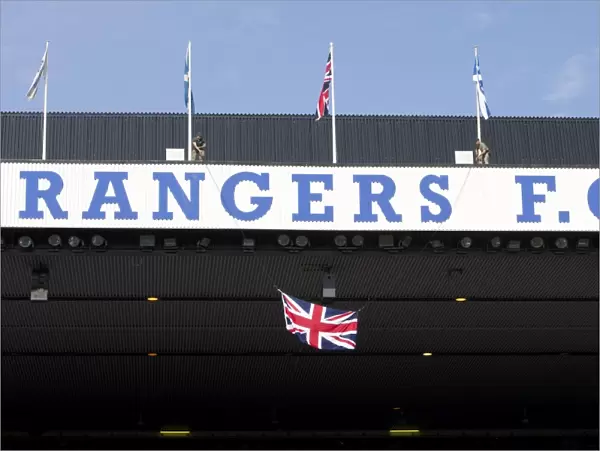 Rangers Football Club: Armed Forces Tribute - 8-0 Win over Stenhousemuir at Ibrox Stadium