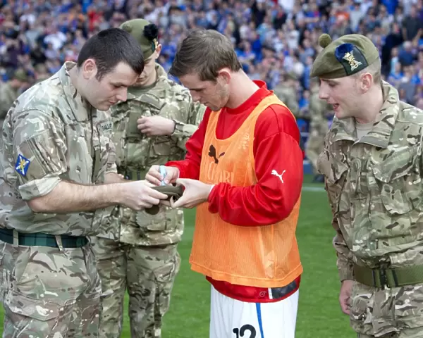 Saluting the Heroes: A Special Half Time Tribute at Ibrox - Rangers FC Honors Armed Forces (8-0)