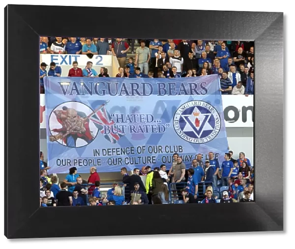 Ecstatic Rangers Fans Celebrate Historic 8-0 Victory Over Stenhousemuir at Ibrox Stadium