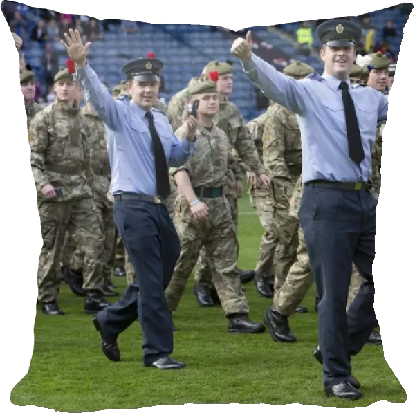 Rangers Football Club: Honoring Heroes - Salute to Armed Forces at Ibrox Stadium (8-0 Victory over Stenhousemuir)