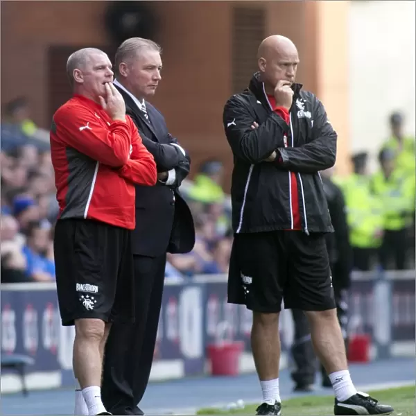 Rangers Triumph: McCoist, McDowall, and Durrant Bask in the Glory of an 8-0 Victory at Ibrox Stadium