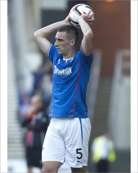 Rangers Lee Wallace: Leading the Charge in Dominant 8-0 Victory over Stenhousemuir at Ibrox Stadium