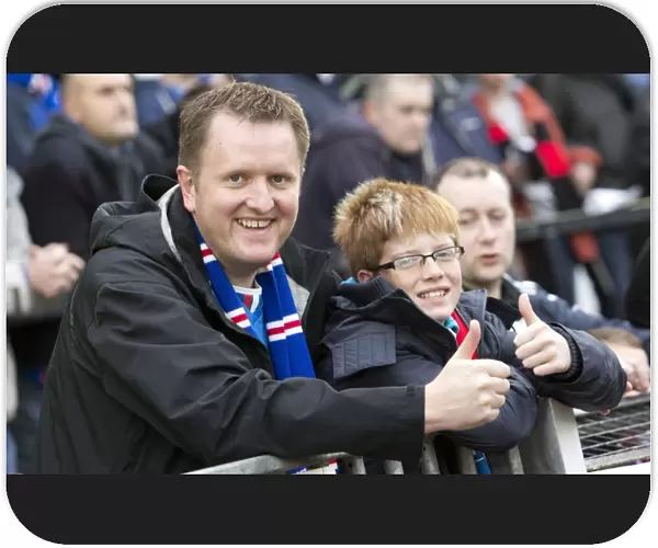 Rangers FC's 2-0 Victory over Ayr United: Euphoric Celebrations at Somerset Park