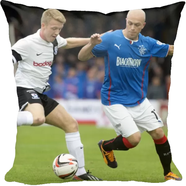 Rangers Nicky Law Scores the First Goal in Rangers 2-0 Victory over Ayr United at Somerset Park