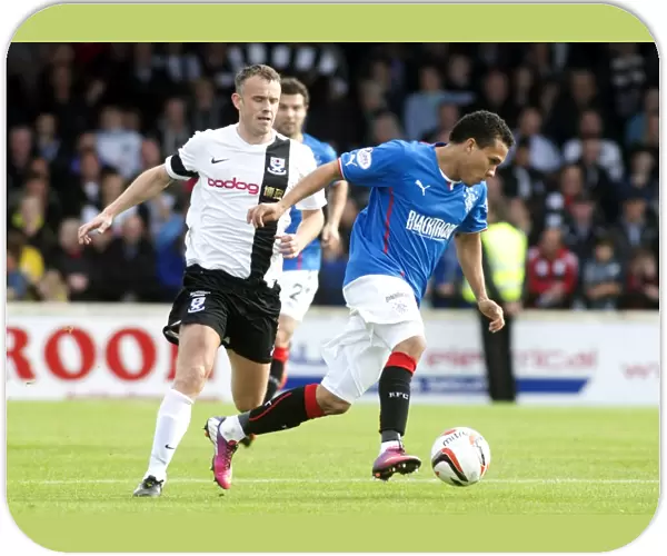 Rangers Arnold Peralta Scores Stunner Past Ayr United's Mark Roberts in SPFL League 1 (2-0)