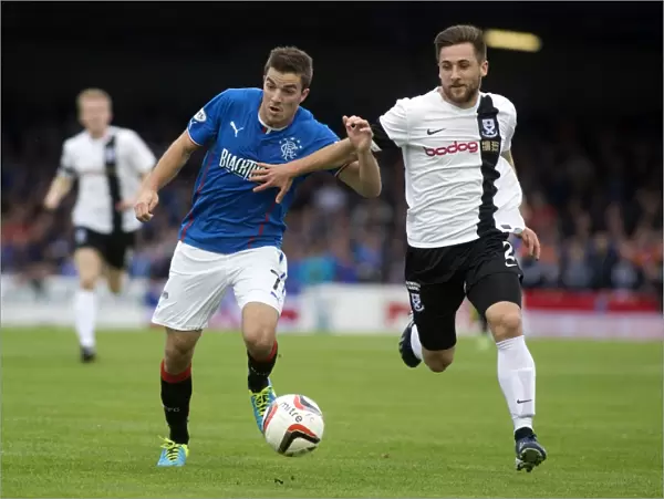 Andy Little Scores the First Goal: Rangers 2-0 Victory over Ayr United in SPFL League 1 at Somerset Park