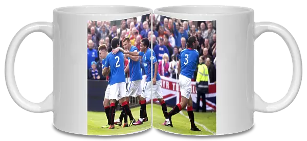 Rangers: Lewis Macleod and Teammates Celebrate Double Strike Against Ayr United in SPFL League 1 (0-2)
