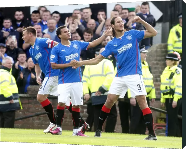 Rangers Mohsni and Peralta: A Celebration of Goals Against Ayr United (2-0)