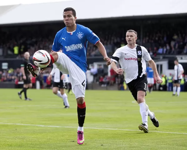 Arnold Peralta Scores the Brace: Rangers 2-0 Triumph over Ayr United in SPFL League 1 at Somerset Park