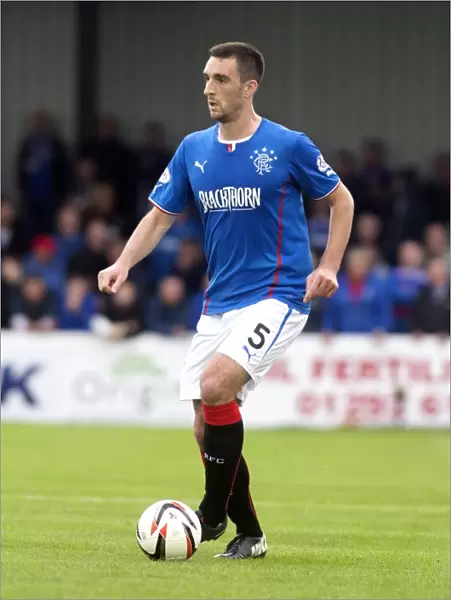 Rangers Lee Wallace in Action: 2-0 Victory over Ayr United (SPFL League 1, Somerset Park)