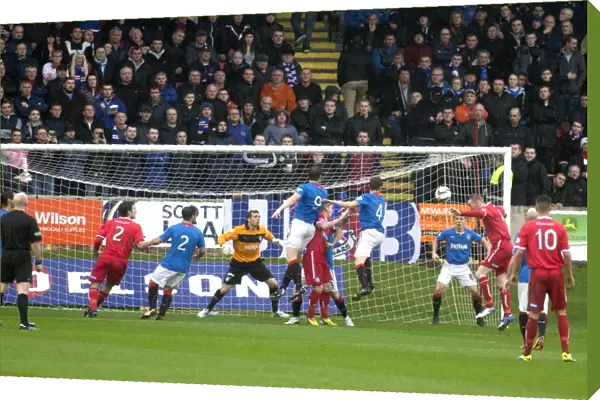 Graham Hay Scores the Opener: Brechin City vs Rangers - SPFL League 1 - A Thrilling 4-3 Victory for Rangers