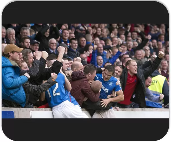 Rangers Thrilling Triumph: Nicky Clark and Teammates Rejoice in 3-4 Comeback Win Over Brechin City