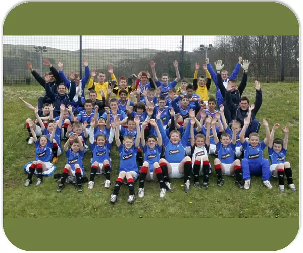 Rangers Football Club Soccer Camp at Inverclyde Sports Centre, Largs: Kids Training Sessions