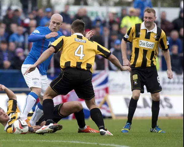 Rangers Nicky Law Fights for Supremacy: SPFL League 1 Clash Against East Fife