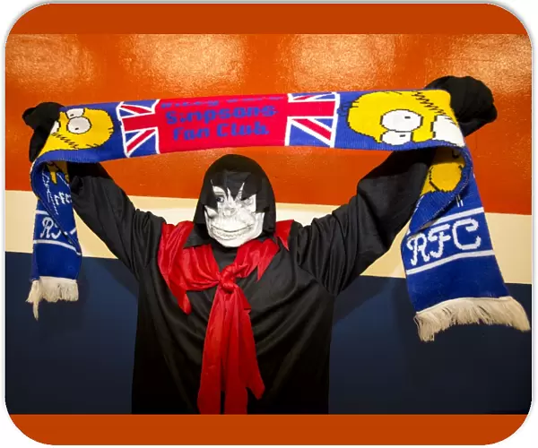 Halloween Magic at Ibrox: Rangers Triumph over Airdrieonians (3-0) in the Scottish Cup - Fans Spooktacular Celebration