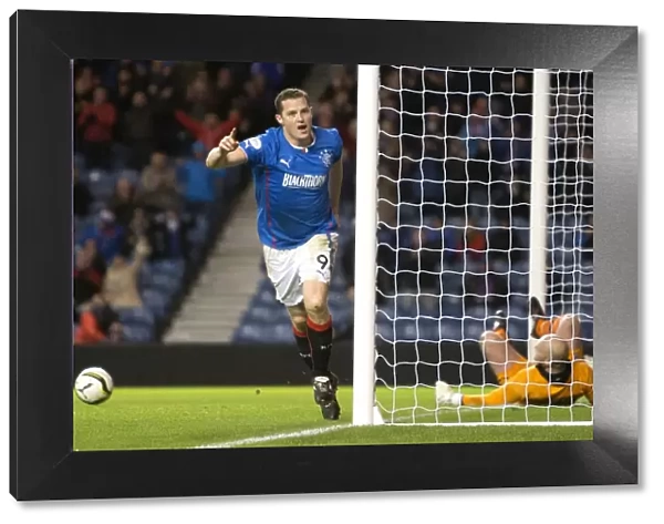 Rangers Jon Daly Doubles: Triumphant Moment as Rangers Secure 3-0 Scottish Cup Victory over Airdrieonians at Ibrox Stadium