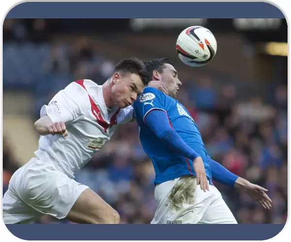 Rangers vs Airdrieonians: Clark vs Buchanan Clash in Scottish League One at Ibrox