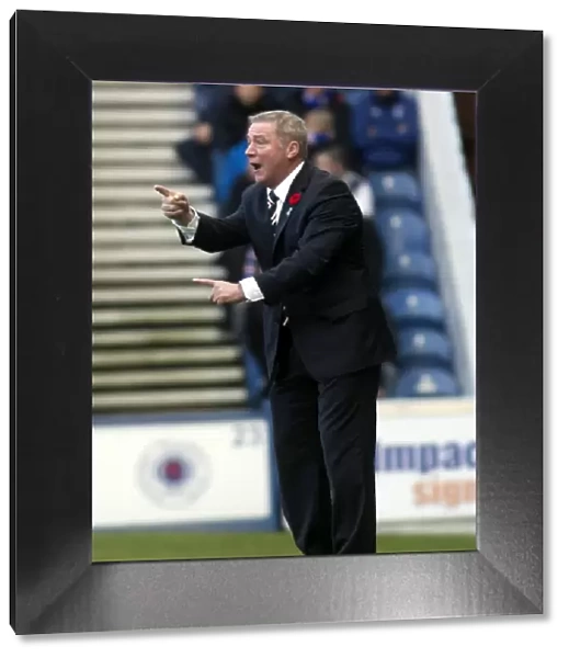 Ally McCoist Leads Rangers in Scottish League One Match vs. Airdrieonians at Ibrox