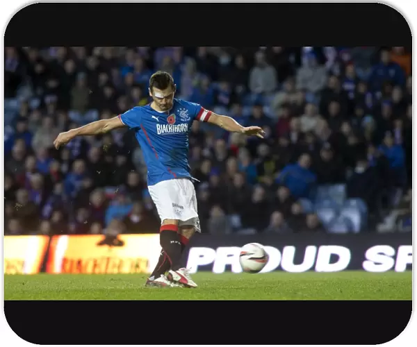 Rangers Lee McCulloch Scores Decisive Penalty: Scottish Cup Victory over Airdrieonians (2003)