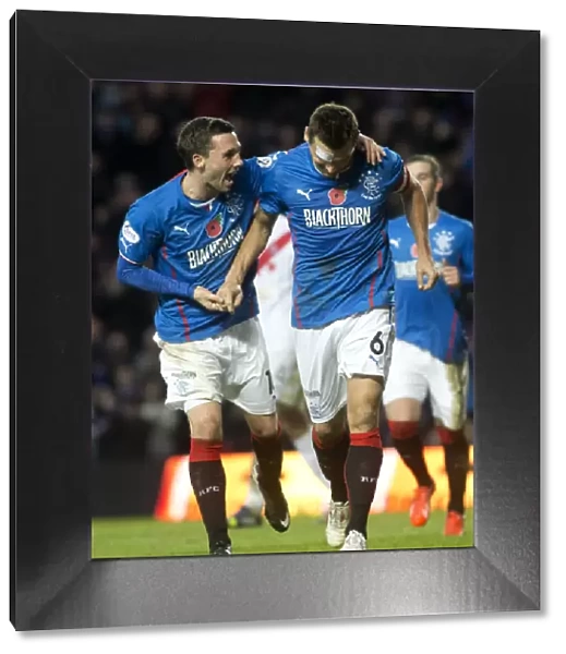 Rangers: McCulloch and Clark Celebrate Goal Glory in SPFL League 1 Clash vs Airdrieonians