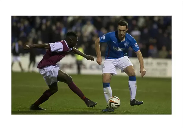 Clash at Gayfield Park: Lee Wallace vs David Banjo in Scottish League One