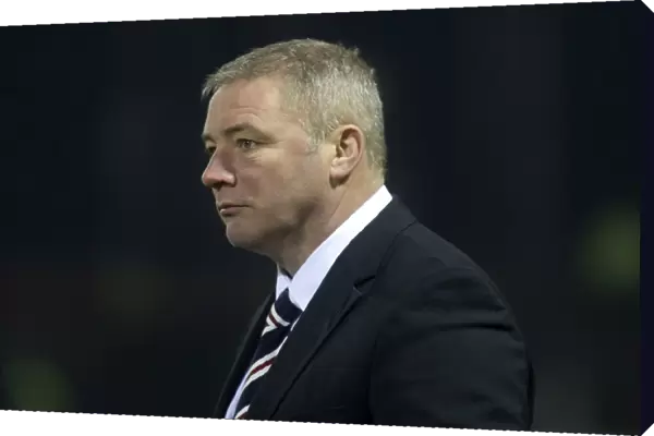 Ally McCoist at Gayfield Park: Rangers Manager in Scottish League One Clash Against Arbroath