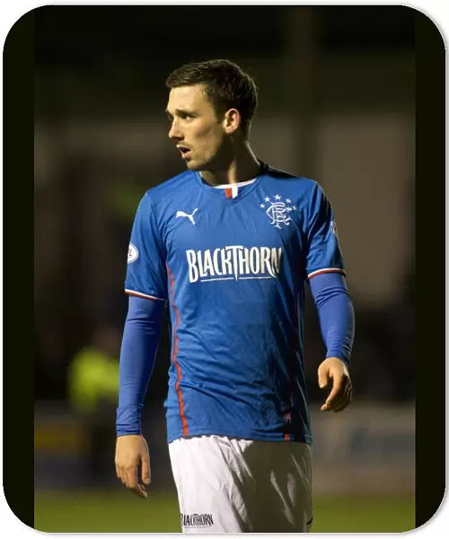 Scottish Cup Champion Nicky Clark of Rangers in Action at Gayfield Park
