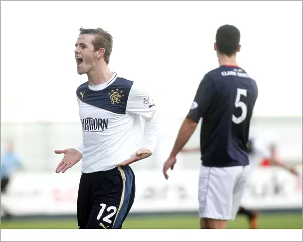 Rangers David Templeton: Celebrating the Game-Winning Goal in the 2003 Scottish Cup Fourth Round against Falkirk