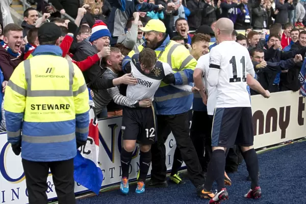 David Templeton Scores the Thrilling Winner: Falkirk vs Rangers, Scottish Cup Fourth Round, Falkirk Stadium
