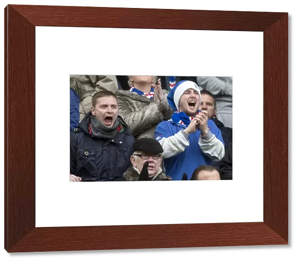 Sea of Rangers: Triumphant Celebrations at Falkirk Stadium - Scottish Cup Fourth Round (2003) - Scottish Cup Champions