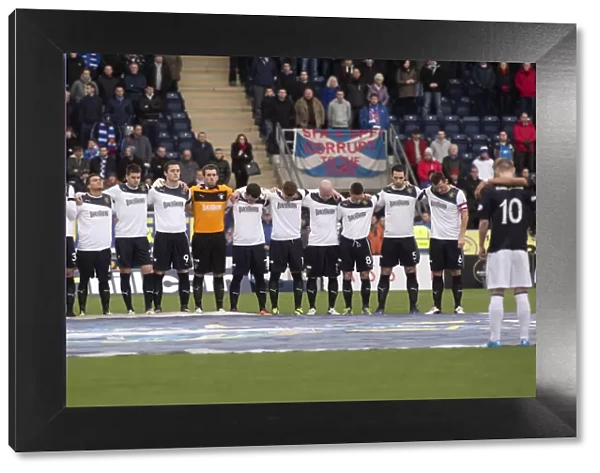 Rangers and Falkirk Honor Helicopter Crash Victims: A Moment of Silence during the Scottish Cup Match