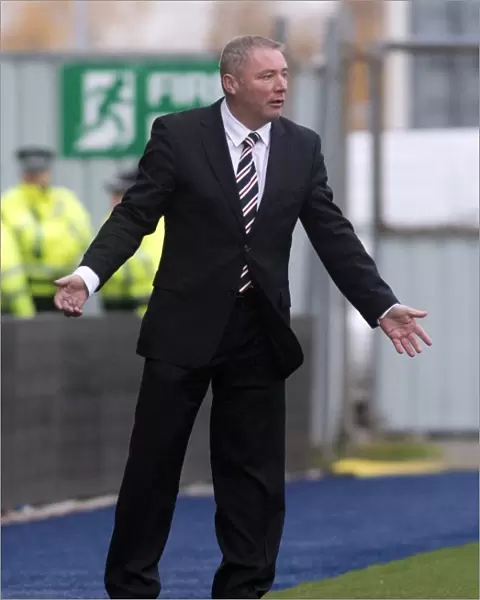 Ally McCoist Leads Rangers in Scottish Cup Fourth Round at Falkirk Stadium (2013)