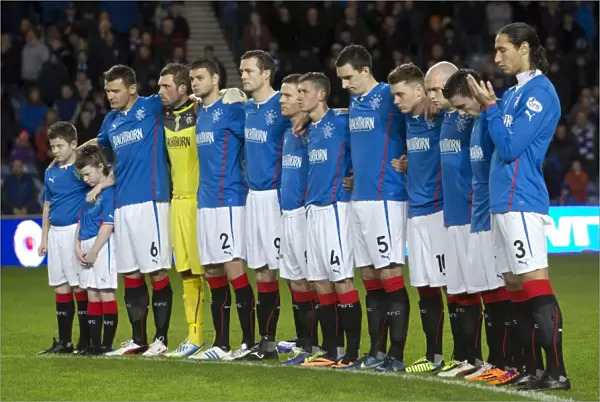 Rangers Football Club: A Moment of Silence in Honor of Scottish Cup Victory (2003) - Rangers vs Forfar Athletic at Ibrox Stadium
