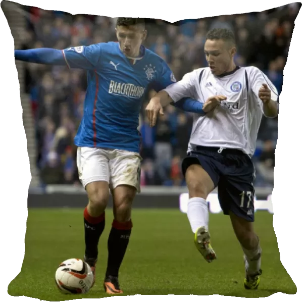 Rangers vs Forfar Athletic: A Clash of Legends - Fraser Aird vs James Dale at Ibrox Stadium (Scottish League One, 2023)