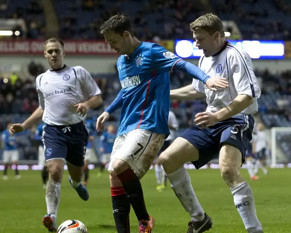 Clash of Titans: Rangers vs Forfar Athletic in the 2003 Scottish Cup Final - A Battle Between Nicky Clark and Darren Dods