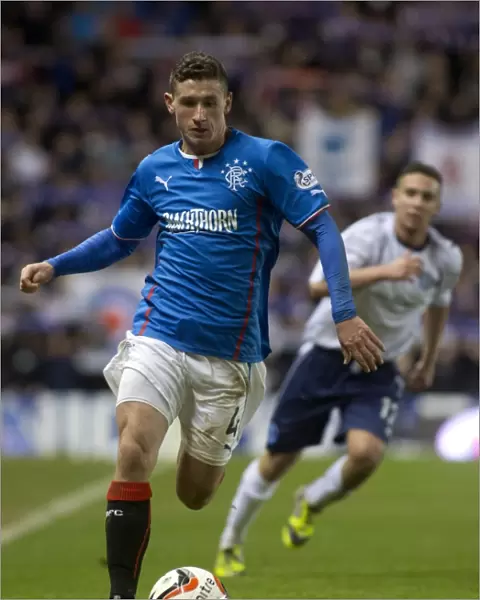 Rangers Fraser Aird Thrills at Ibrox: Scottish League One Clash vs Forfar Athletic (Scottish Cup Champions 2003)