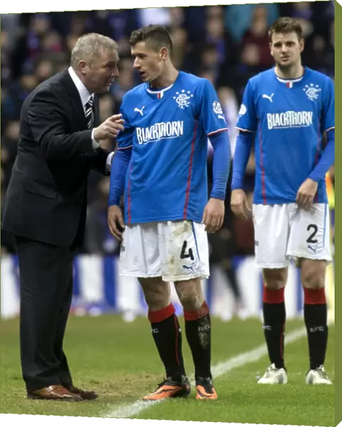 Ally McCoist with Fraser Aird at Ibrox Stadium: A Scottish Cup-Winning Conversation (2003)