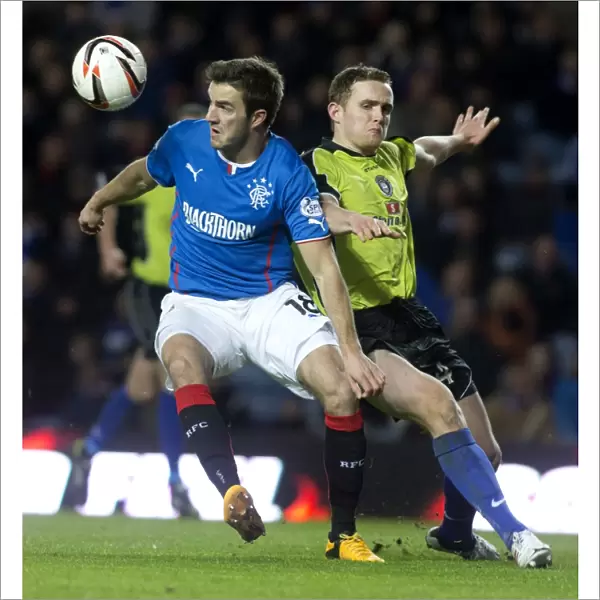 Clash of the Legends: Rangers vs Stranraer - Andy Little vs Scott Rumsby at Ibrox Stadium (Scottish Cup)