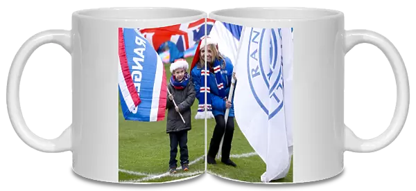 Rangers Football Club: Scottish League One - Tribute to 2003 Scottish Cup Victory: Flag Bearers Honoring Champions