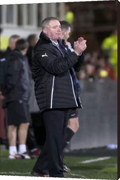 Ally McCoist and Rangers Take on Dunfermline Athletic in Scottish League One