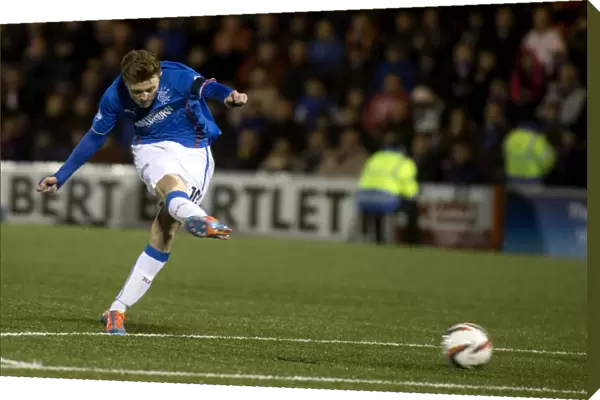 Rangers Lewis Macleod Scores the Opening Goal: Scottish Cup Victory (Airdrieonians vs Rangers, Scottish League One, Excelsior Stadium, 2003)